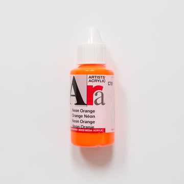 Ara Acrylic 100ml 705 Neon Orange C