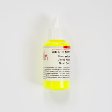 Ara Acrylic 100ml Neon Yellow