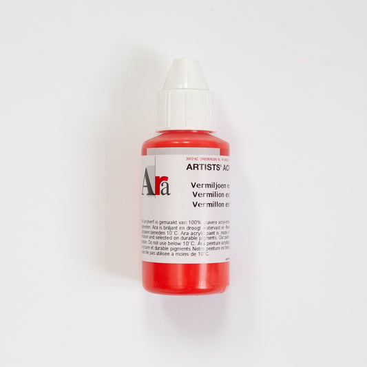 Ara Acrylic 100ml Vermilion Extra