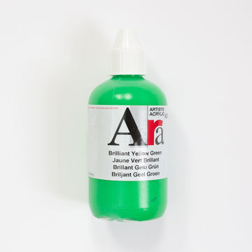 Ara Acrylic 250ml Brilliant Yellow Green