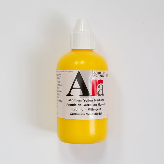 Ara Acrylic 250ml 013 Cadmium Yellow Medium D