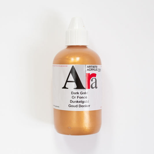 Ara Acrylic 250ml Dark Gold