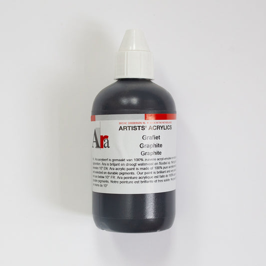 Ara Acrylic 250ml 650 Graphite C