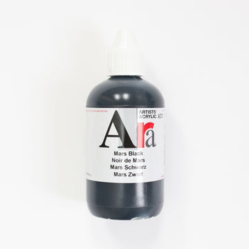 Ara Acrylic 250ml 370 Mars Black A