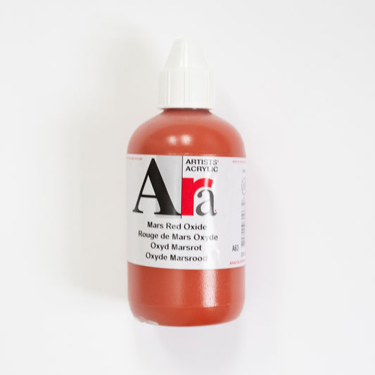 Ara Acrylic 250ml Mars Red Oxide