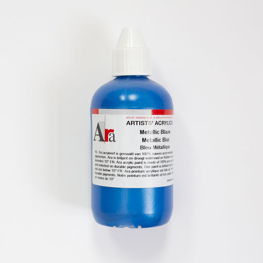 Ara Acrylic 250ml Metallic Blue