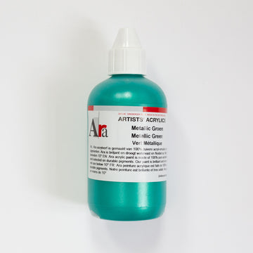 Ara Acrylic 250ml 610 Metallic Green C