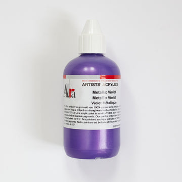 Ara Acrylic 250ml 580 Metallic Violet C