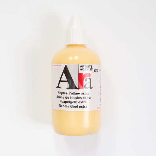 Ara Acrylic 250ml Naples Yellow Extra