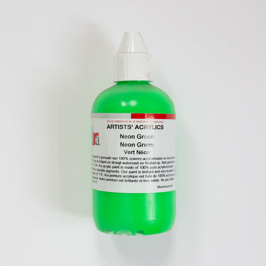 Ara Acrylic 250ml 725 Neon Green C