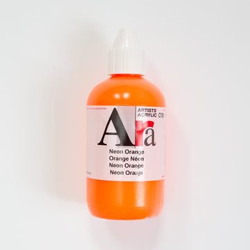 Ara Acrylic 250ml Neon Orange