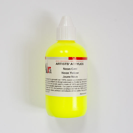 Ara Acrylic 250ml 700 Neon Yellow C