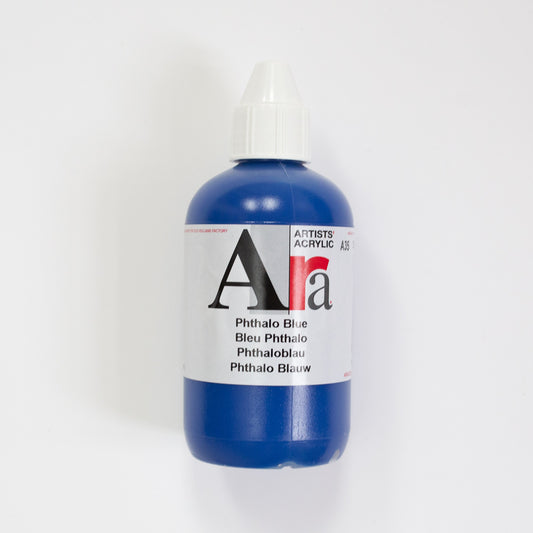 Ara Acrylic 250ml Phthalo Blue