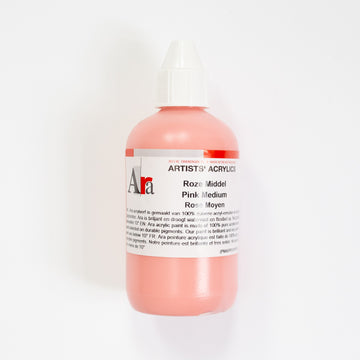 Ara Acrylic 250ml Pink Medium