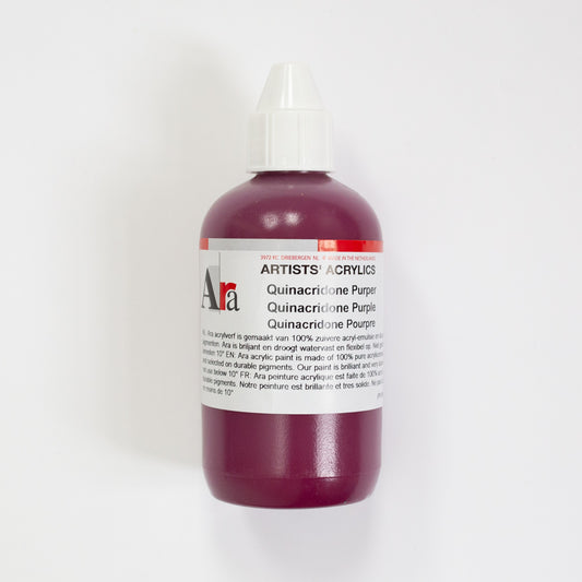 Ara Acrylic 250ml Quinacridone Magenta