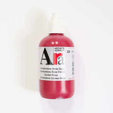 Ara Acrylic 250ml 029 Quinacridone Rose Deep D