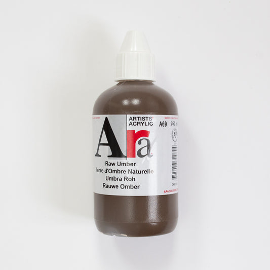 Ara Acrylic 250ml Raw Umber