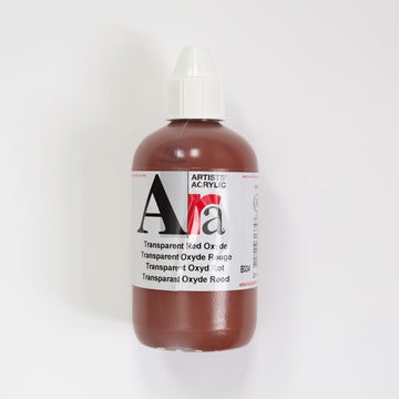 Ara Acrylic 250ml Transparent Red Oxide