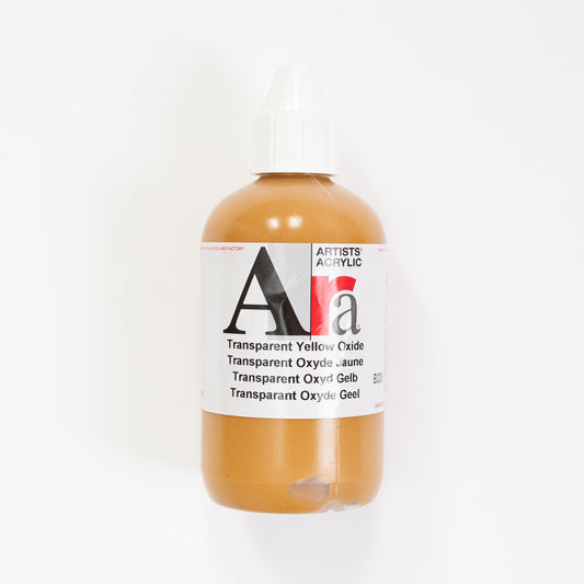 Ara Acrylic 250ml Transparent Oxide Yellow