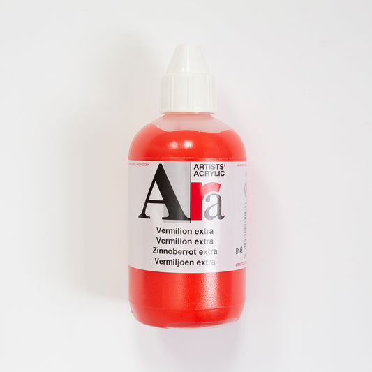 Ara Acrylic 250ml Vermilion Extra