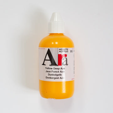 Ara Acrylic 250ml Yellow Deep Azo