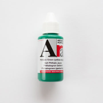 Ara Acrylic 100ml 048 Phthalo Green Yellow Shade A