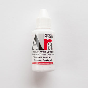 Ara Acrylic 100ml 004 Opaque Titanium White B