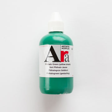 Ara Acrylic 250ml 048 Phthalo Green Yellow Shade A