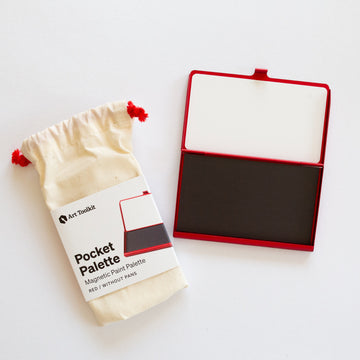 Art Toolkit Pocket Red Palette Empty no pans