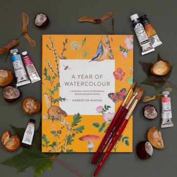 A Year of watercolour door Harriet de Winton