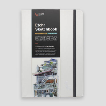 Etchr Sketchbook B5 Cold Pressed 230g Portrait