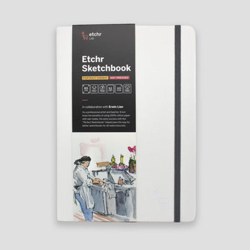 Etchr Sketchbook B5 Hot Pressed 220g Portrait