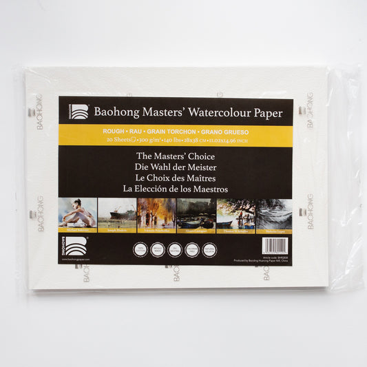 Baohong Masters' Choice 300g 20 Sheets Rough 28x38cm