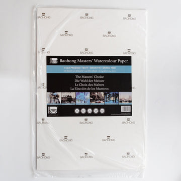 Baohong Masters' Choice 300g 10 Sheets Cold pressed 38x56cm