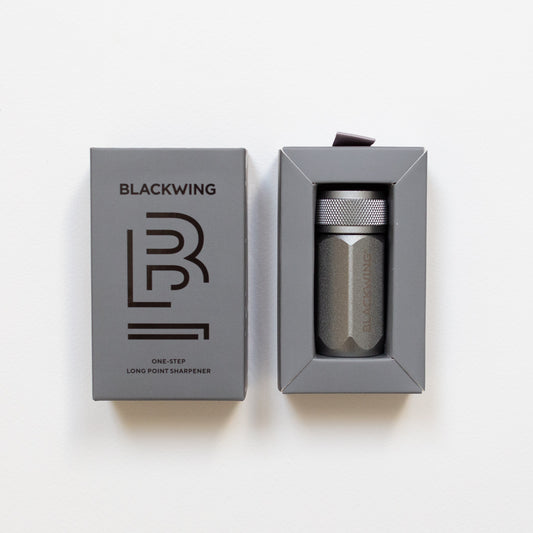 Blackwing one-step long point sharpener Aluminium