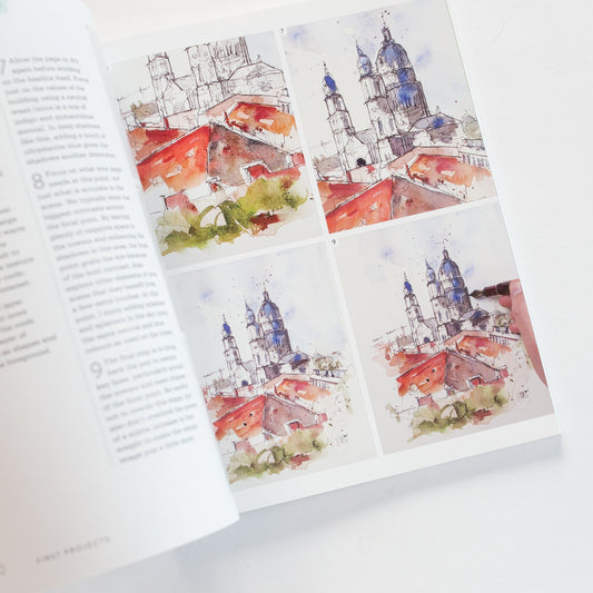 Sketching in the city by Tobi Haseler
