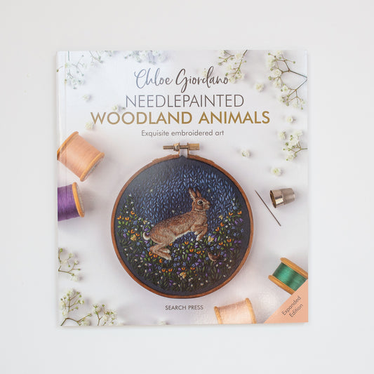 Needlepainted woodland animals door Chloe Giordano