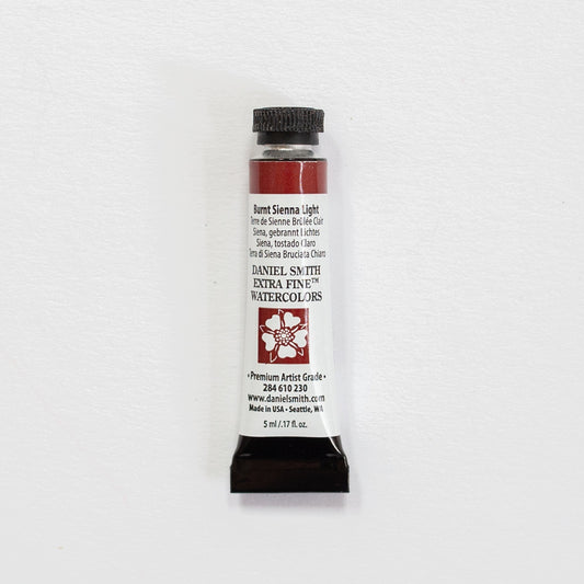 Daniel Smith Watercolor 5ml Extra Fine Burnt Sienna Light 1