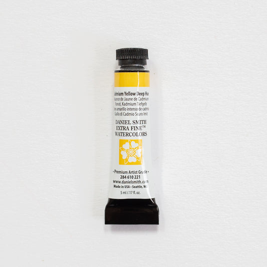 Daniel Smith Watercolor 5ml Extra Fine Cadmium Yellow Deep 3