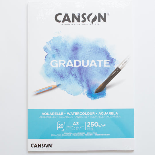 Canson XL Aquarelle A3 graduate