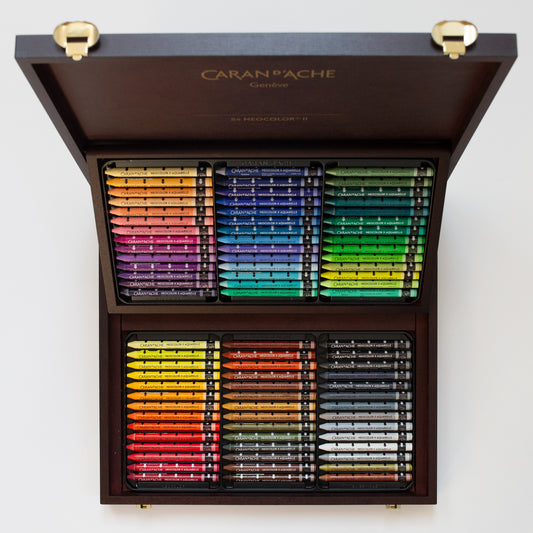 Caran d'Ache Neocolor II Set 84 Houten box