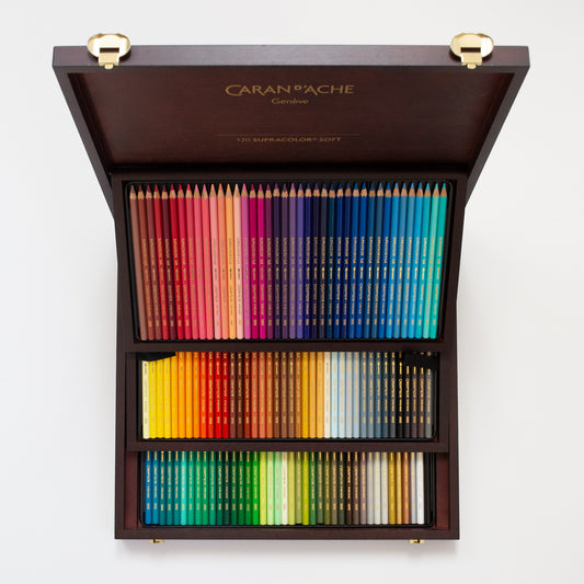 Caran d'Ache Supracolor Houten set 120