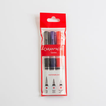 Caran d'ache Reservoir brush set 3