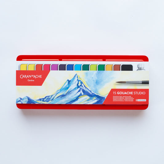 Caran d’Ache Gouache Studio 15 set