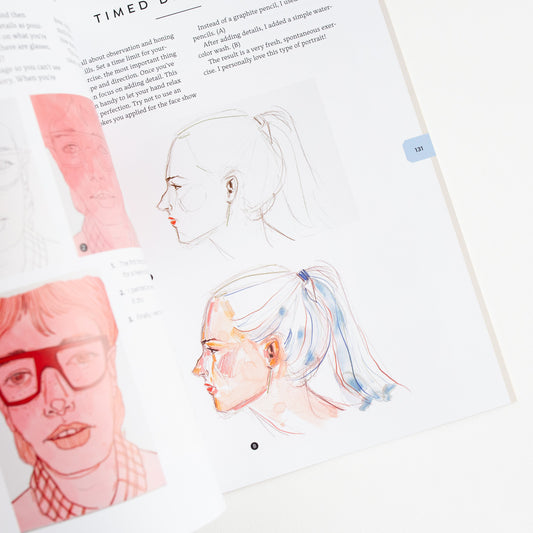 Creative Portraits in Watercolor by Ana Santos