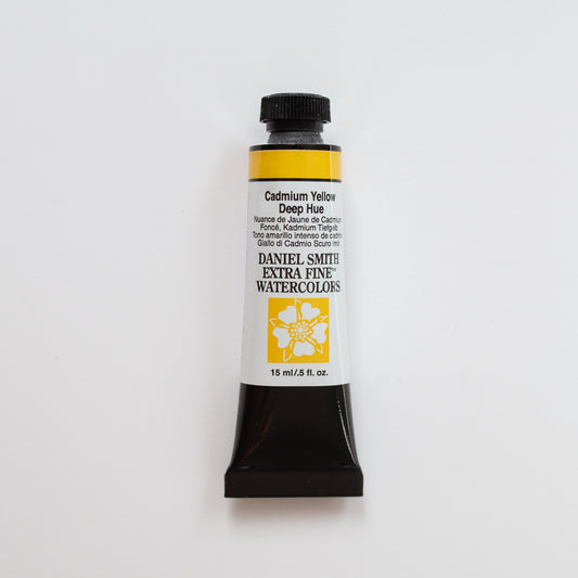 Daniel Smith Watercolor 15ml Extra Fine Cadmium Yellow Deep Hue 3