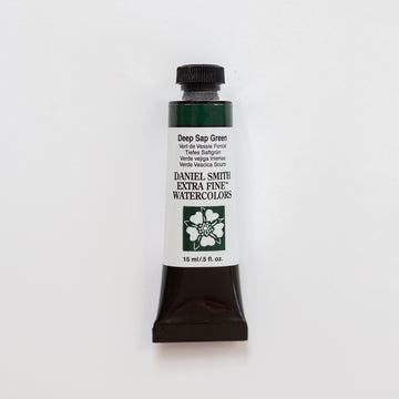 Daniel Smith Watercolor 15ml Extra Fine Deep Sap Green 3