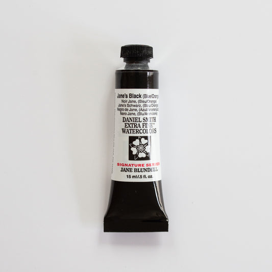 Daniel Smith Watercolor 15ml Extra Fine Black (Blue/Orange) 2