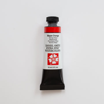 Daniel Smith Watercolor 15ml Extra Fine Mayan Orange 3