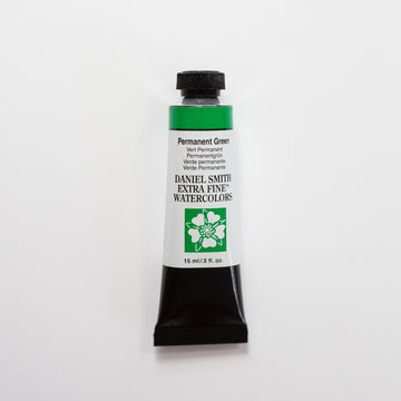 Daniel Smith Watercolor 15ml Extra Fine Permanent Green 1